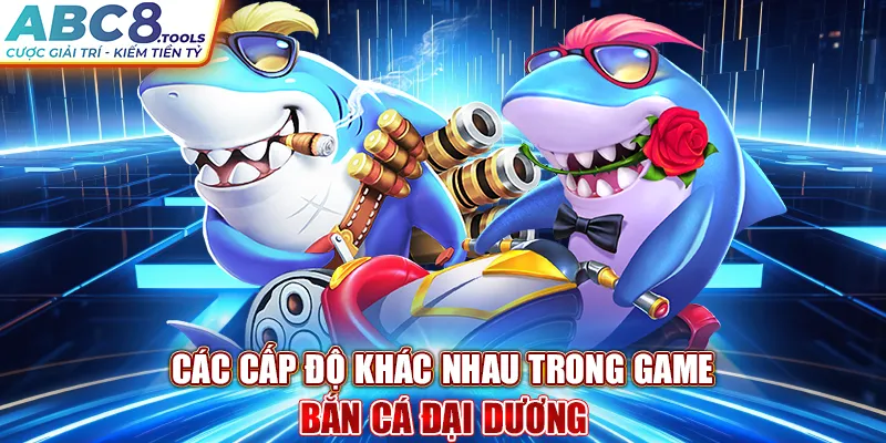 cac-cap-do-khac-nhau-trong-game-ban-ca-dai-duong